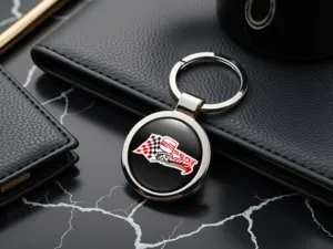Seat Anello Chiave Personalizzato Stile Lucido con Foto